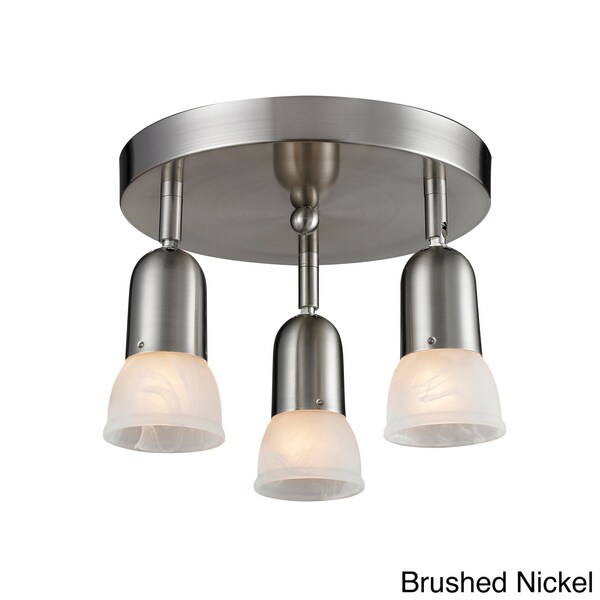 Avery Home Lighting Directional 3-light Semi Flush Mount Light