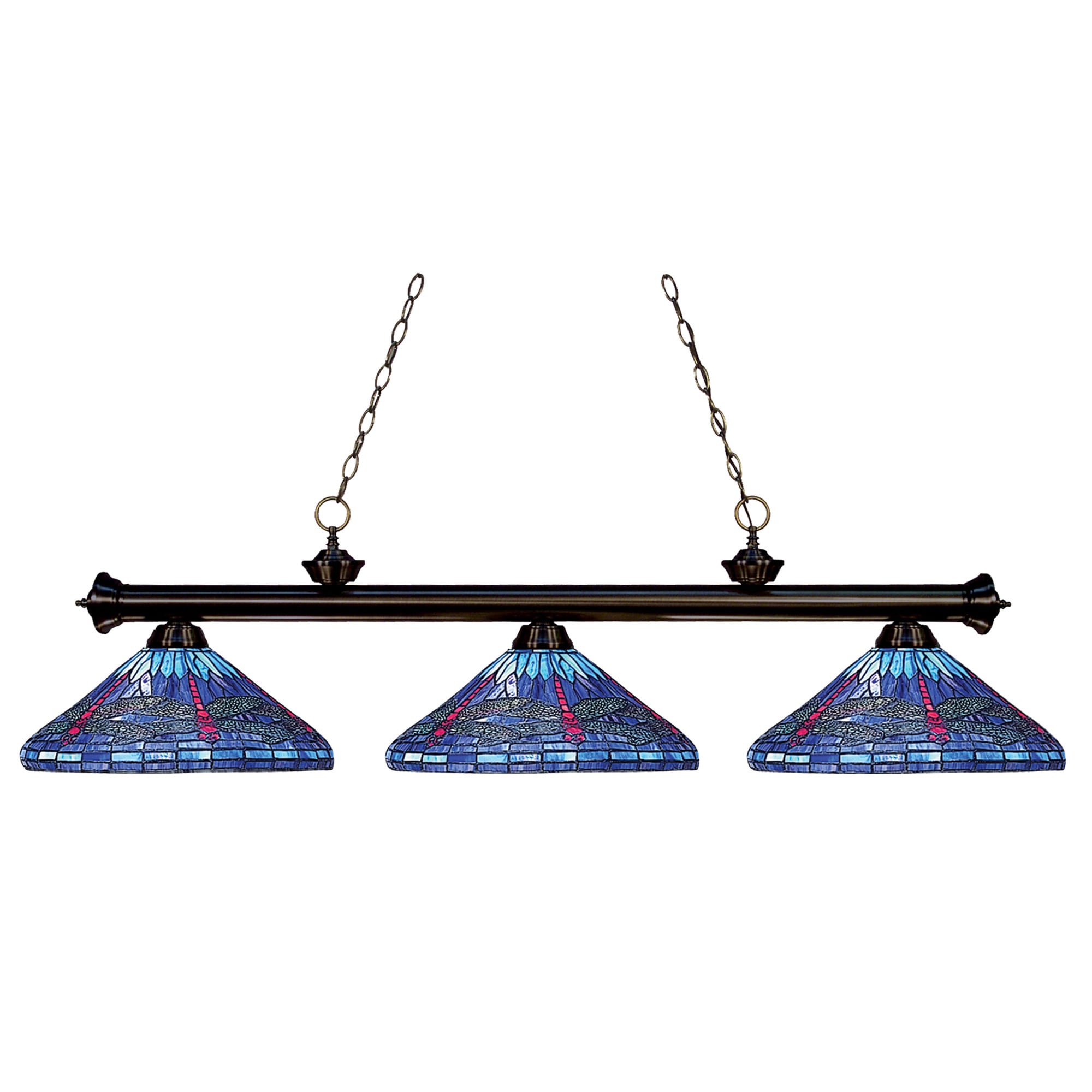 Z lite 3 light Billiard Fixture