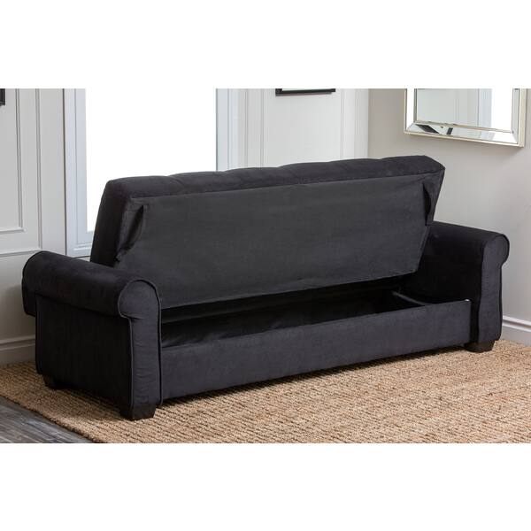 Shop Abbyson Amy Fabric Sleeper Sofa Bed Overstock 8564328