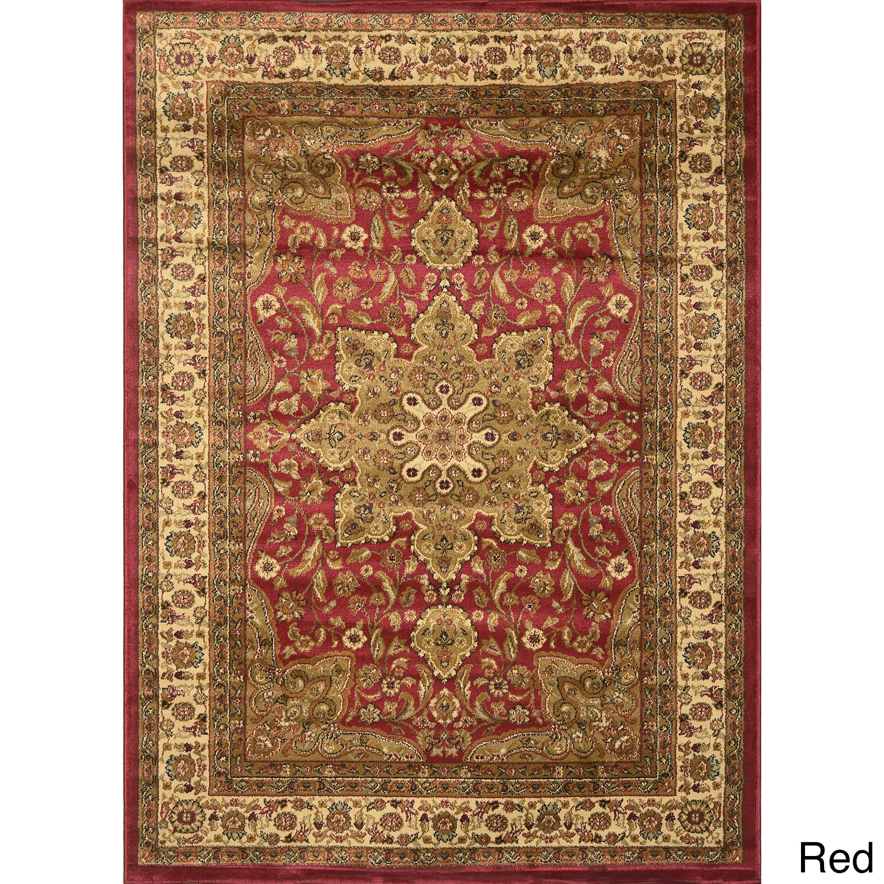 Majestic Tabriz Oriental Motif Area Rug (52 X 72)