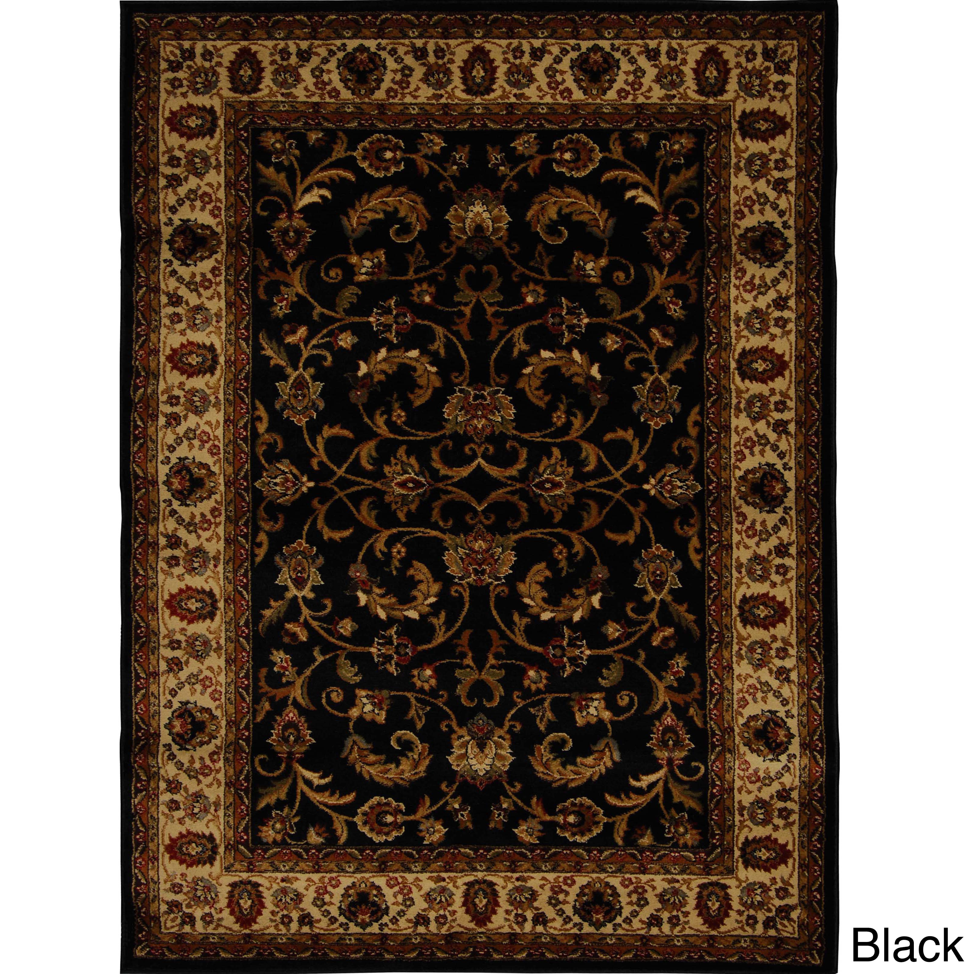 Regal Tabriz Design Traditional Area Rug (52 X 72)