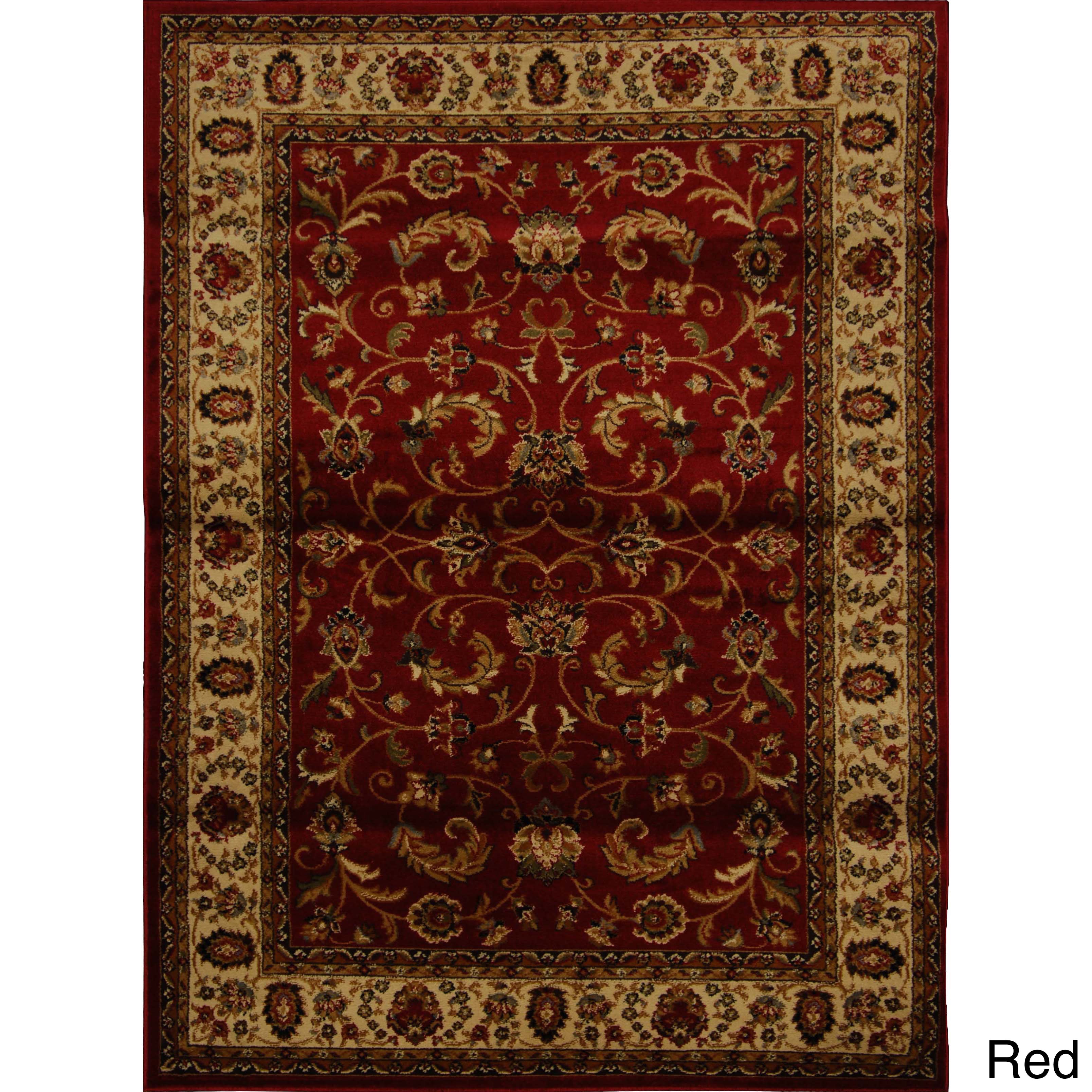 Regal Tabriz Design Traditional Area Rug (52 X 72)