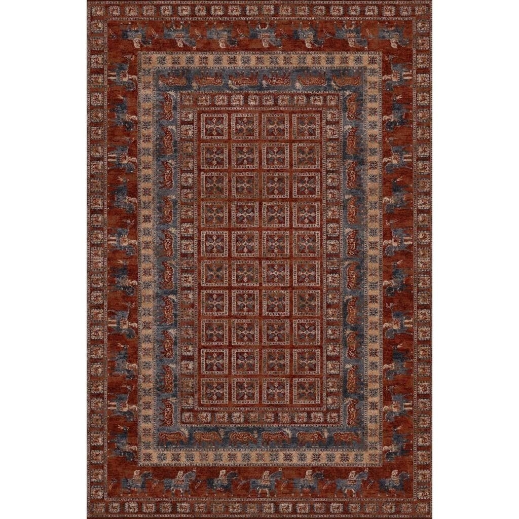 Old World Classics Pazyrk Antique Red Rug (53 X 76)