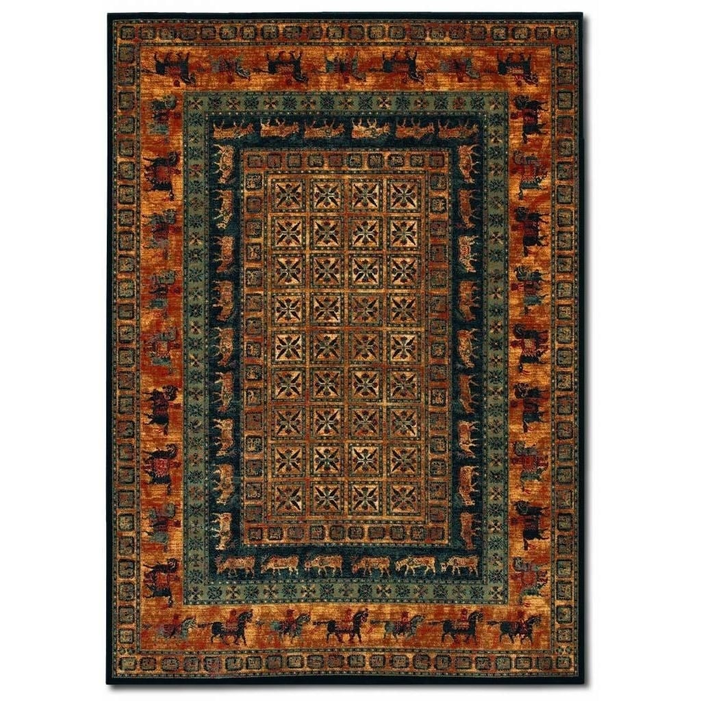 Old World Classics Pazyrk Burnished Rust Rug (46 X 66)