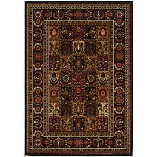 Royal Kashimar Antique Nain Black Wool Area Rug 6 X 9 10 Royal Kashimar Antique Nain Black Wool Area Rug 6 X27