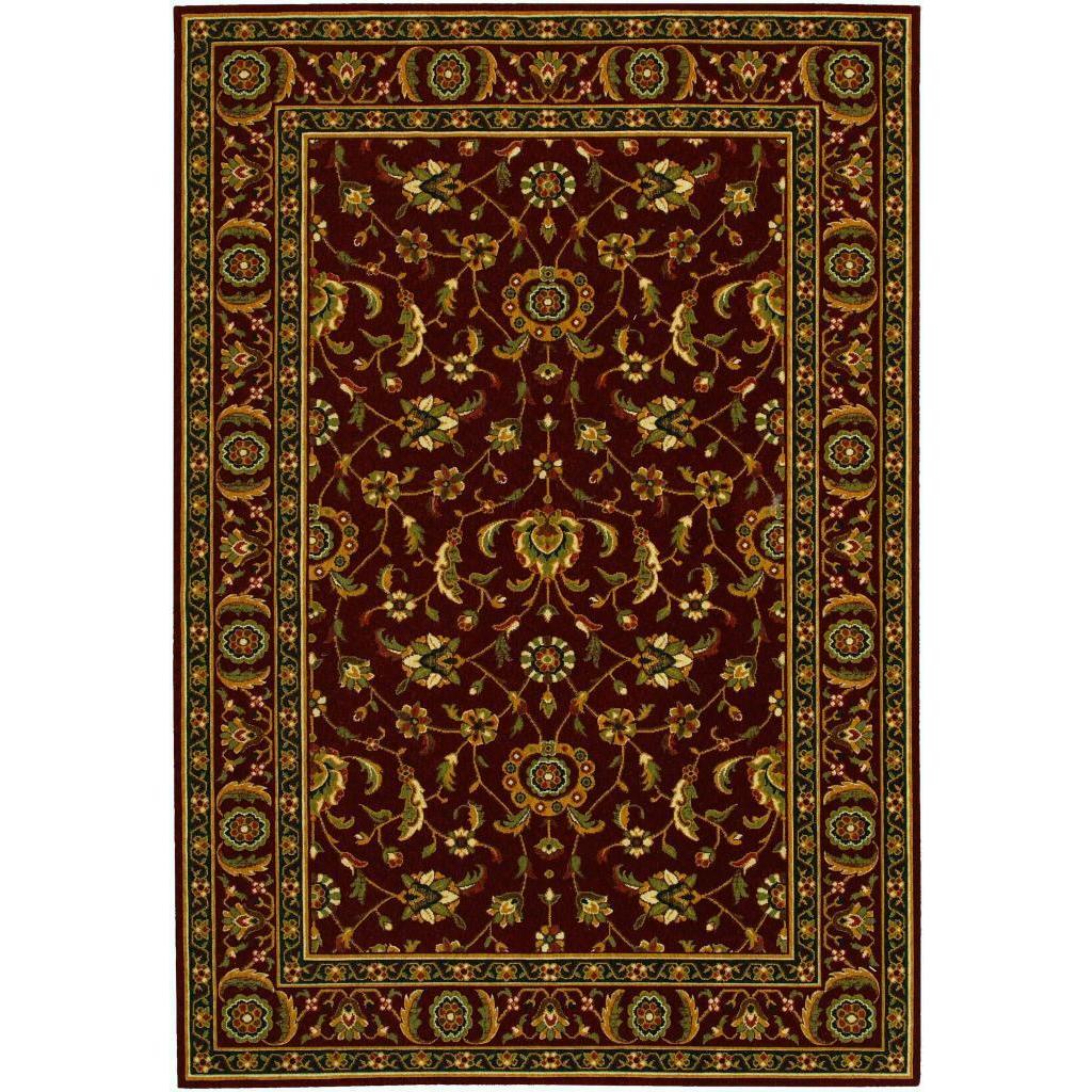 Royal Luxury Brentwood Bordeaux Wool Rug (710 X 111)