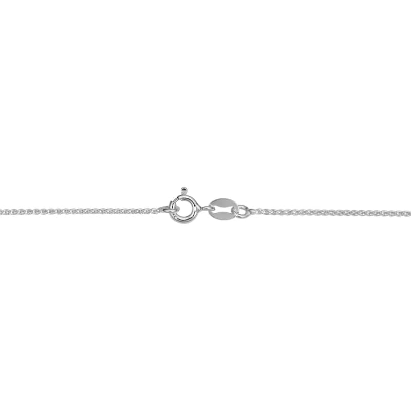 Fremada Sterling Silver 1.1-mm Round Wheat Chain (16 - 30 inch)