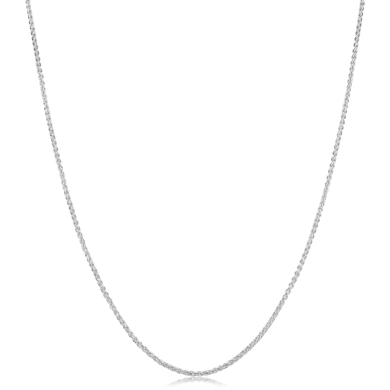 Fremada Sterling Silver 1.1-mm Round Wheat Chain (16 - 30 inch)