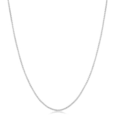 Fremada Sterling Silver 1.1-mm Round Wheat Chain (16 - 30 inch)
