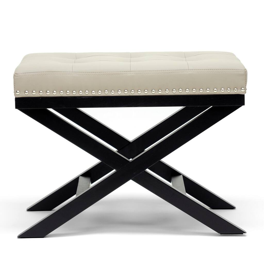 Baxton Studio Hopton Modern Bench