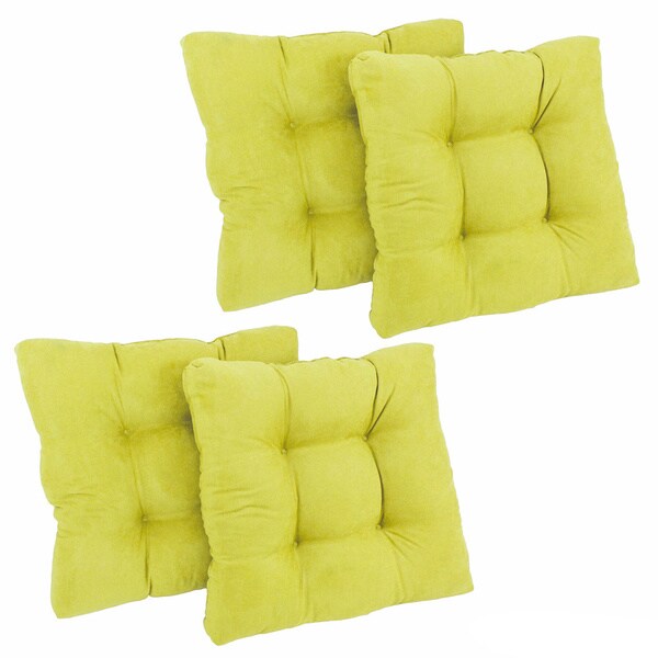 lime green chair pads