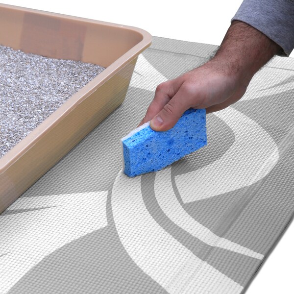 rubber mat for under litter box