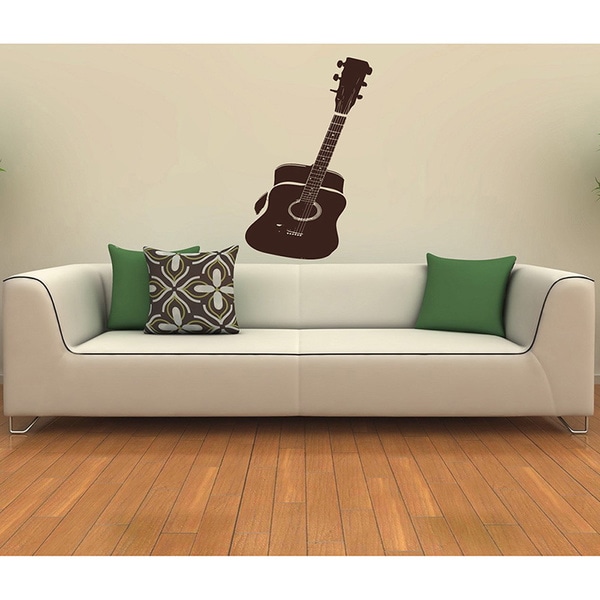 Shop Guitar Vinyl Wall Decal Free Shipping On Orders Over 45