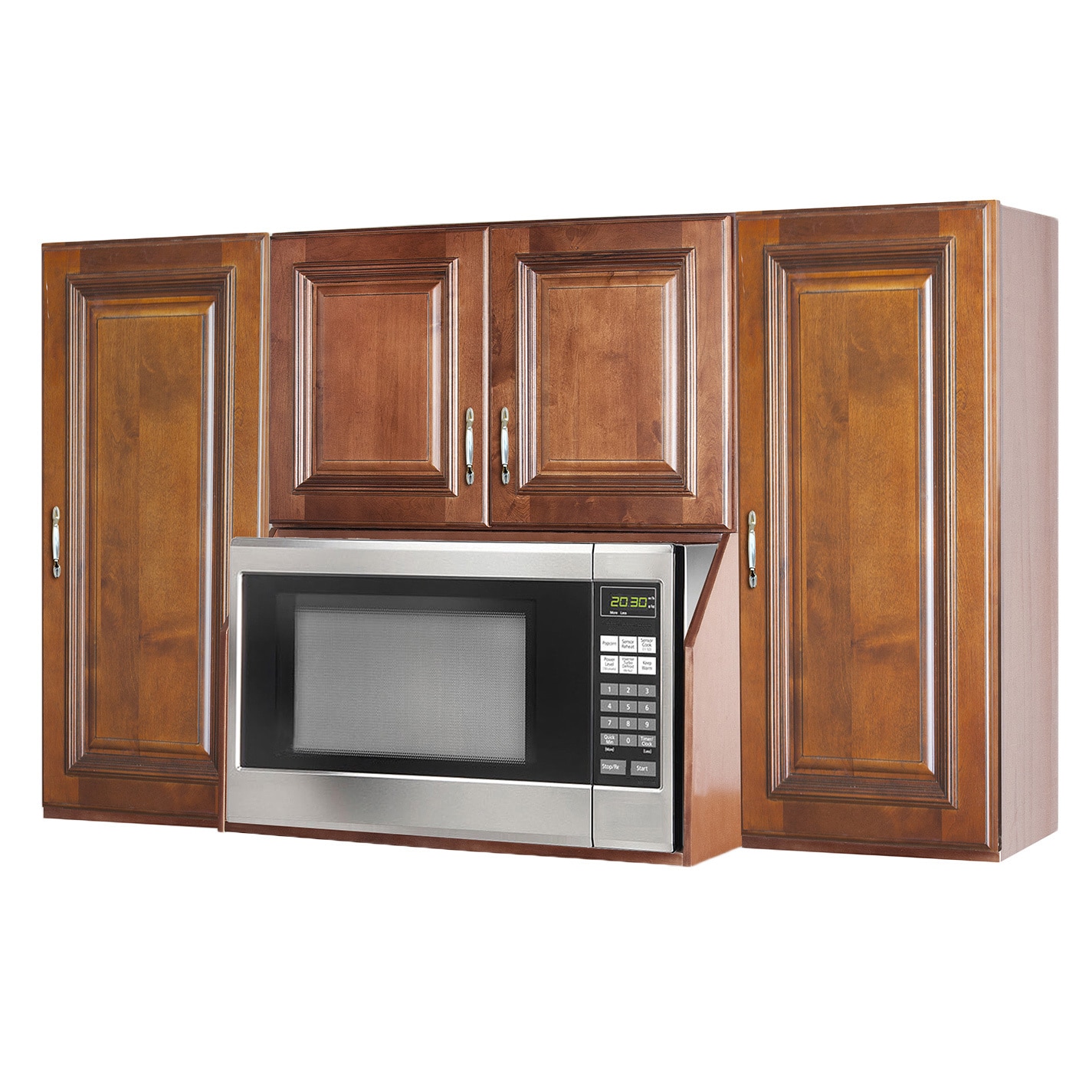 Shop Brandywine Microwave Wall Cabinet Unit Overstock 8569531