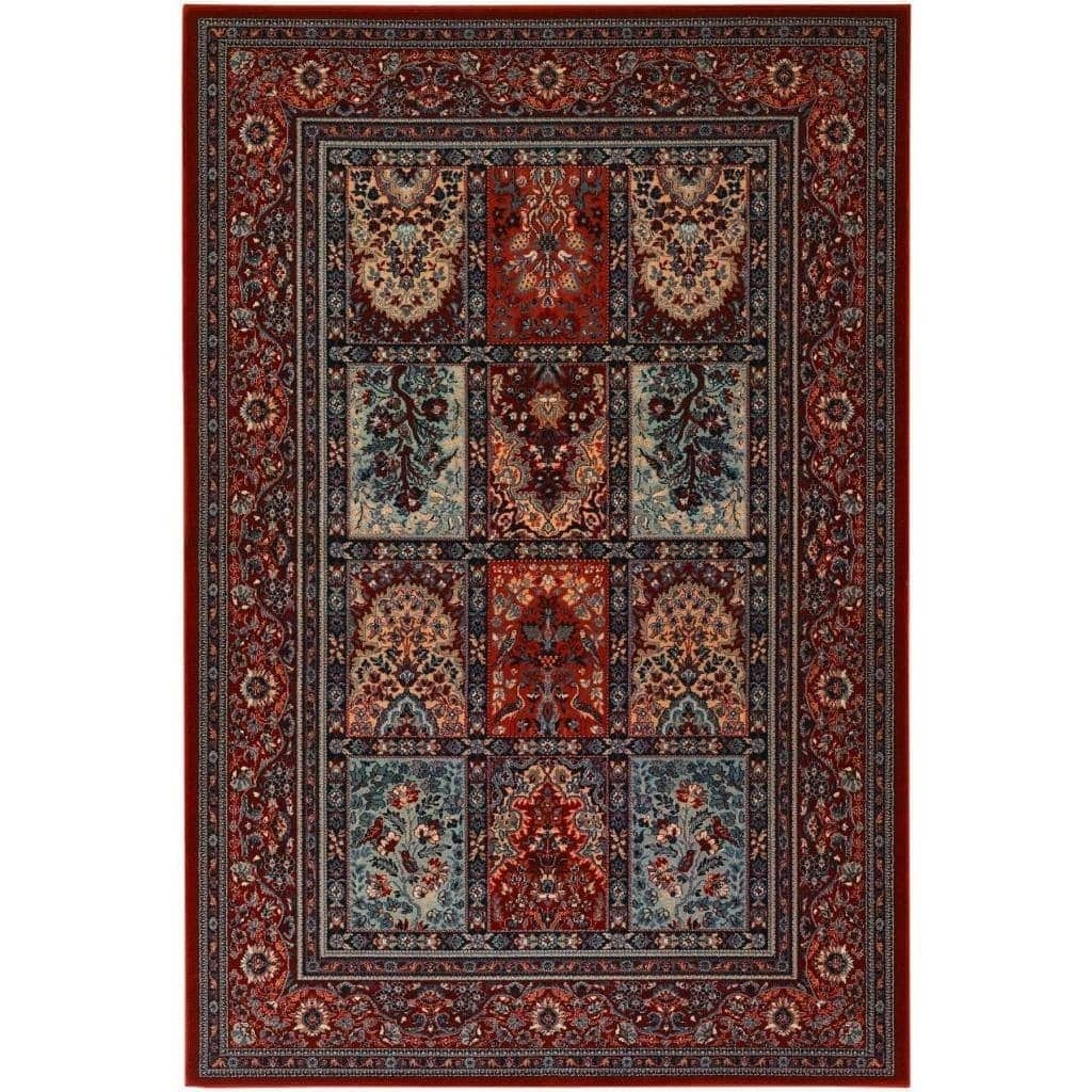 Timeless Treasures Vintage Baktiari Burgundy Rug (46 X 66)