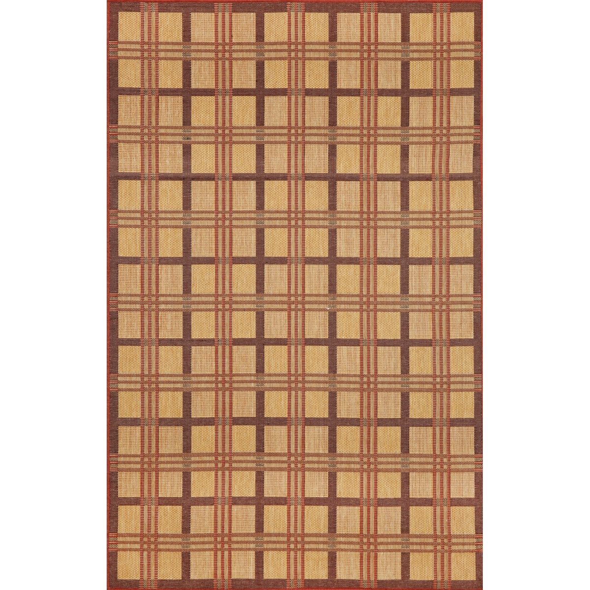 Checkered Outdoor Rug (411x76)