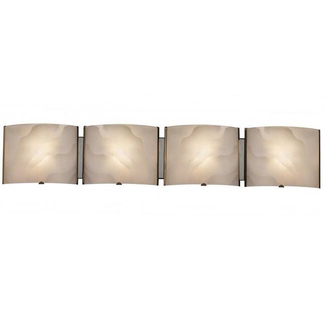 Chloe Lighting Contemporary 4-light Chrome Bath/ Vanity Fixture