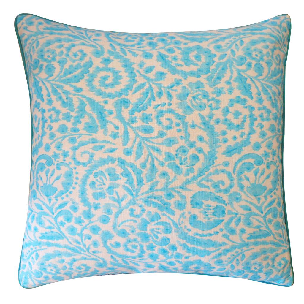 20 x 20-inch Amigo Turquoise Throw Pillow - Multi-color - 20 x 20