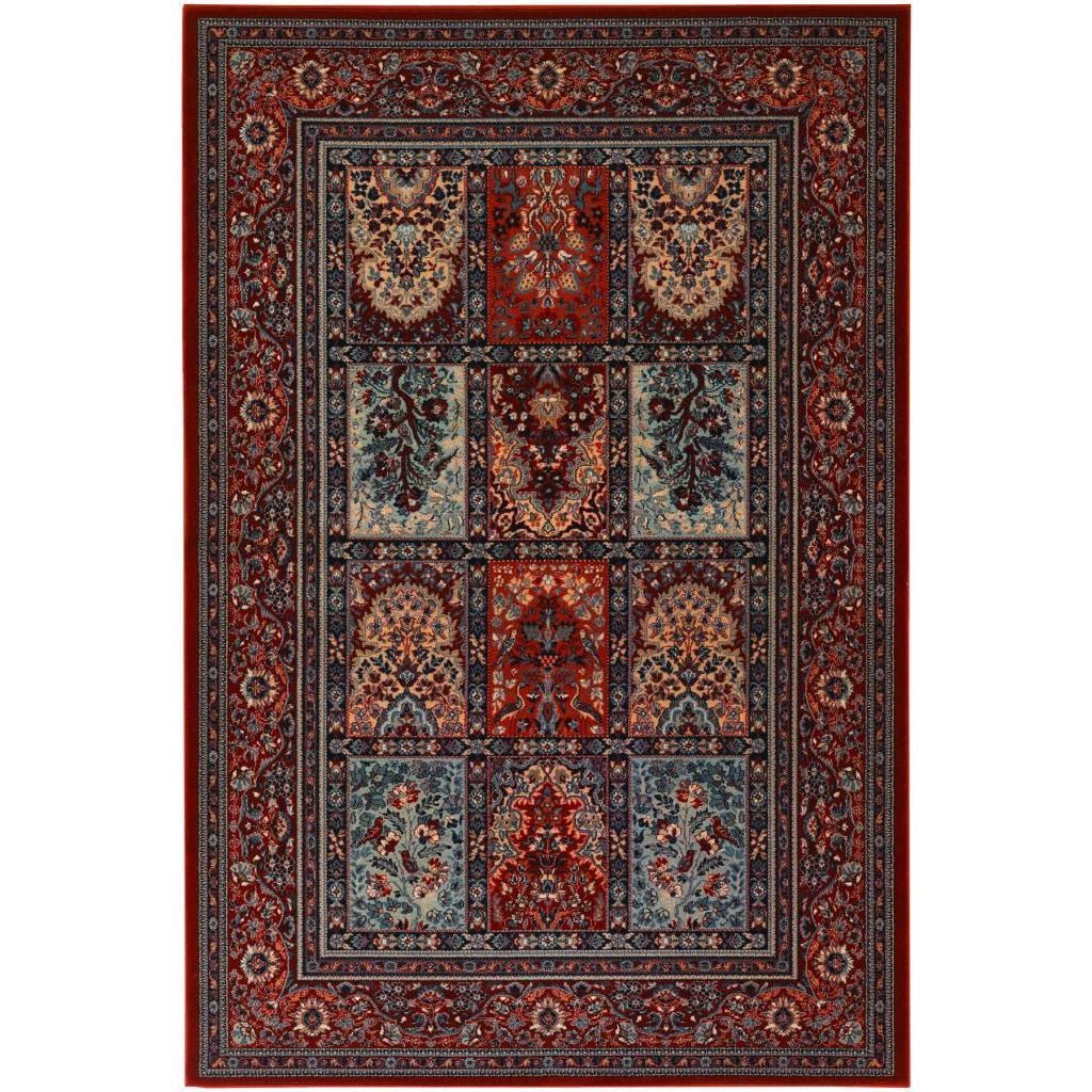 Timeless Treasures Vintage Baktiari Burgundy Rug (66 X 910)