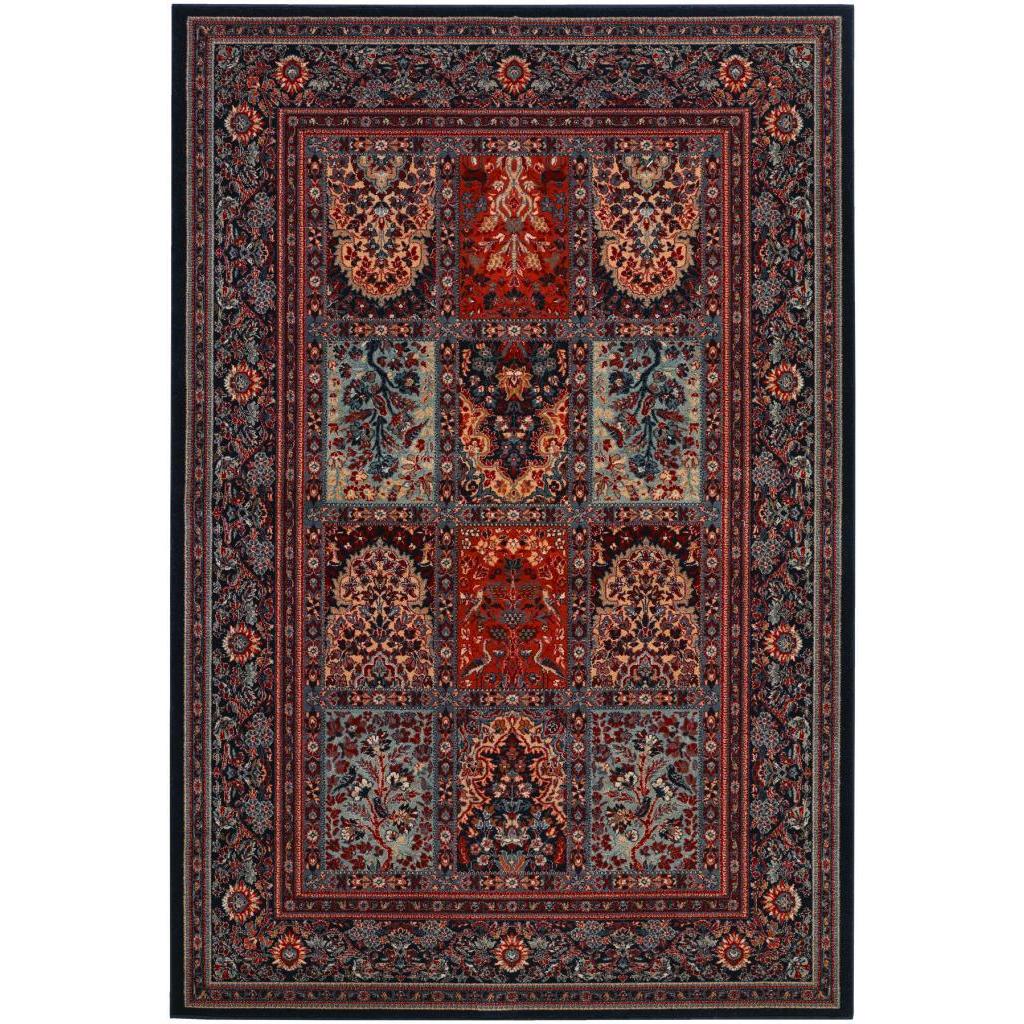 Timeless Treasures Vintage Baktiari Ebony/ Black Rug (66 X 910)