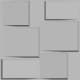 preview thumbnail 3 of 1, 3D Wall Panel Blocks (Set of 10)