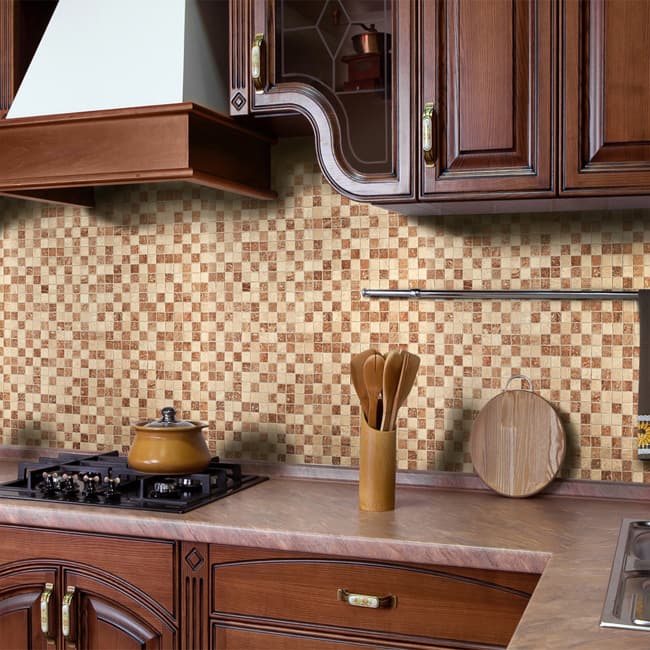 Instant Mosaic Stone Peel and Stick Tile