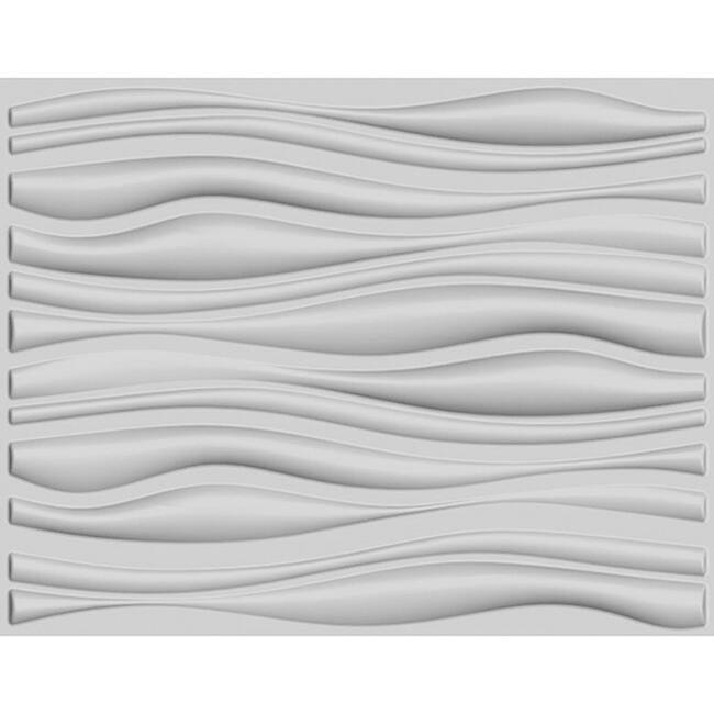 Branches 3D Wall Panels (32 Square Feet) - Off White