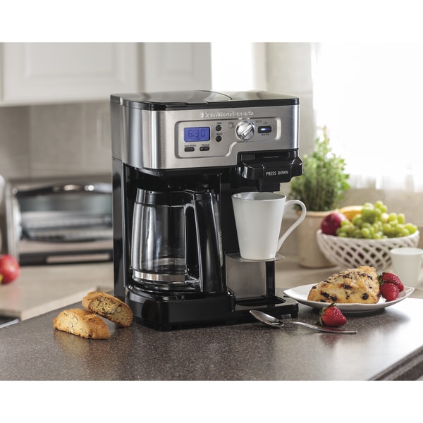 Hamilton Beach 2 Way Deluxe Brewer Coffemaker   15846137  