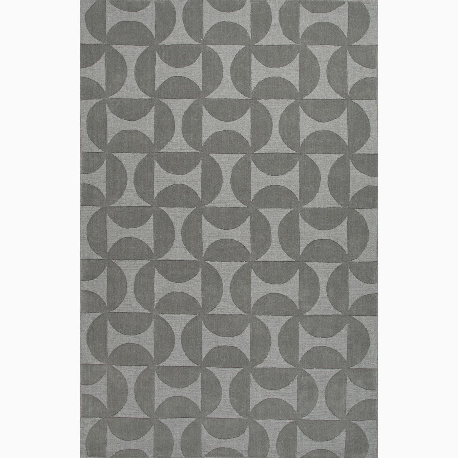 Handmade Gray Wool Te X Tured Rug (2 X 3)