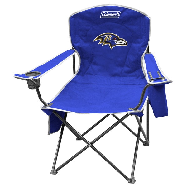 Coleman NFL Baltimore Ravens XL Cooler Quad Chair
