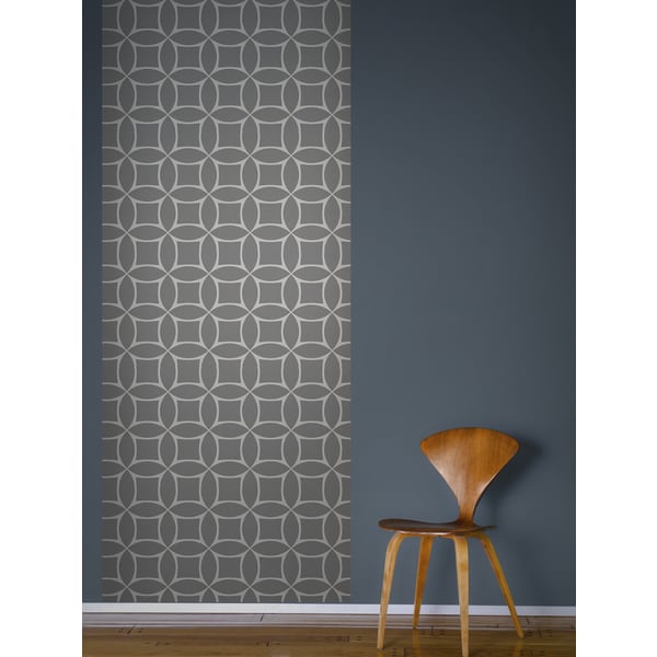 Circle Square Wall Tiles (Pack of 2 Sheets) Wallpaper