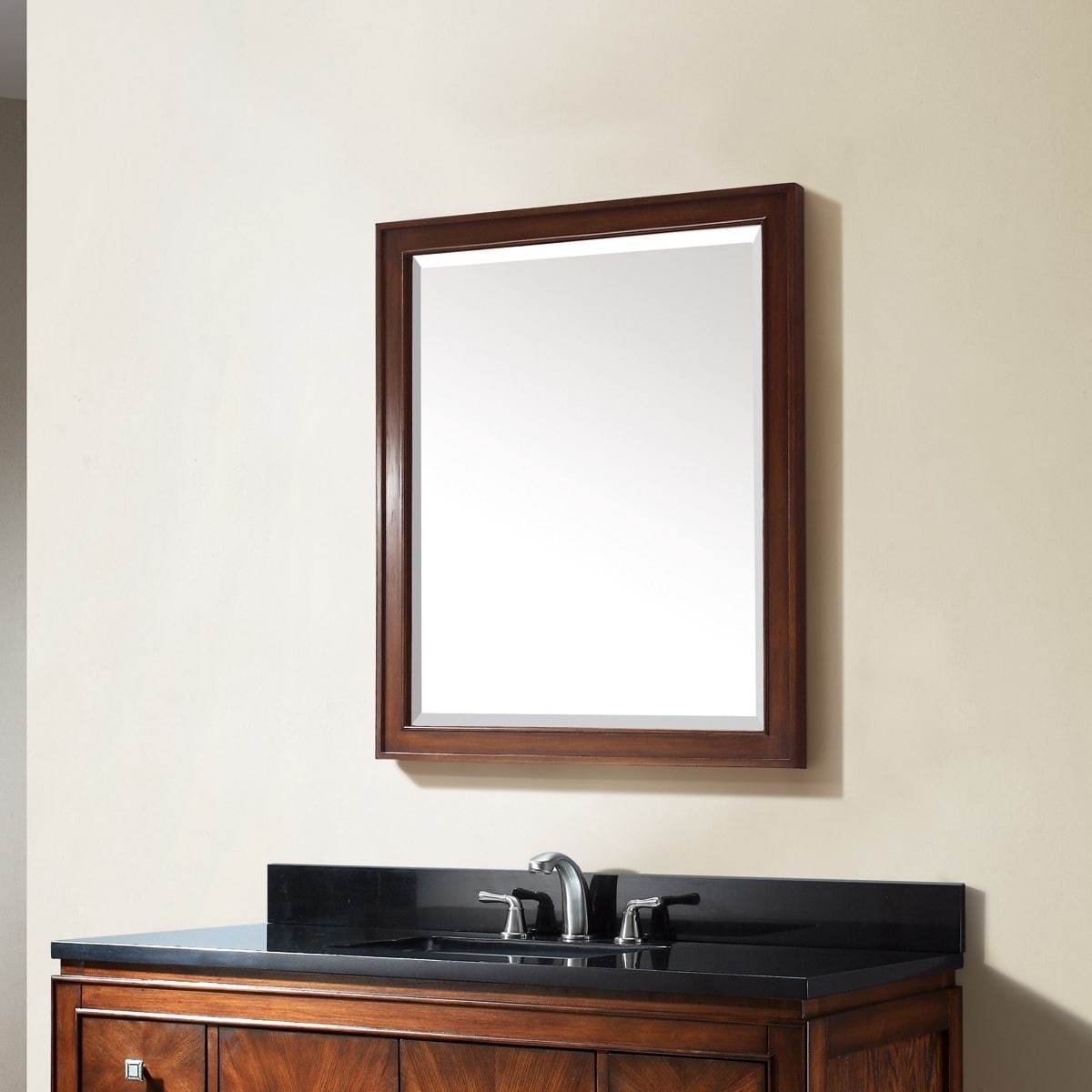 Avanity Brentwood 24 inch Mirror In New Walnut Finish