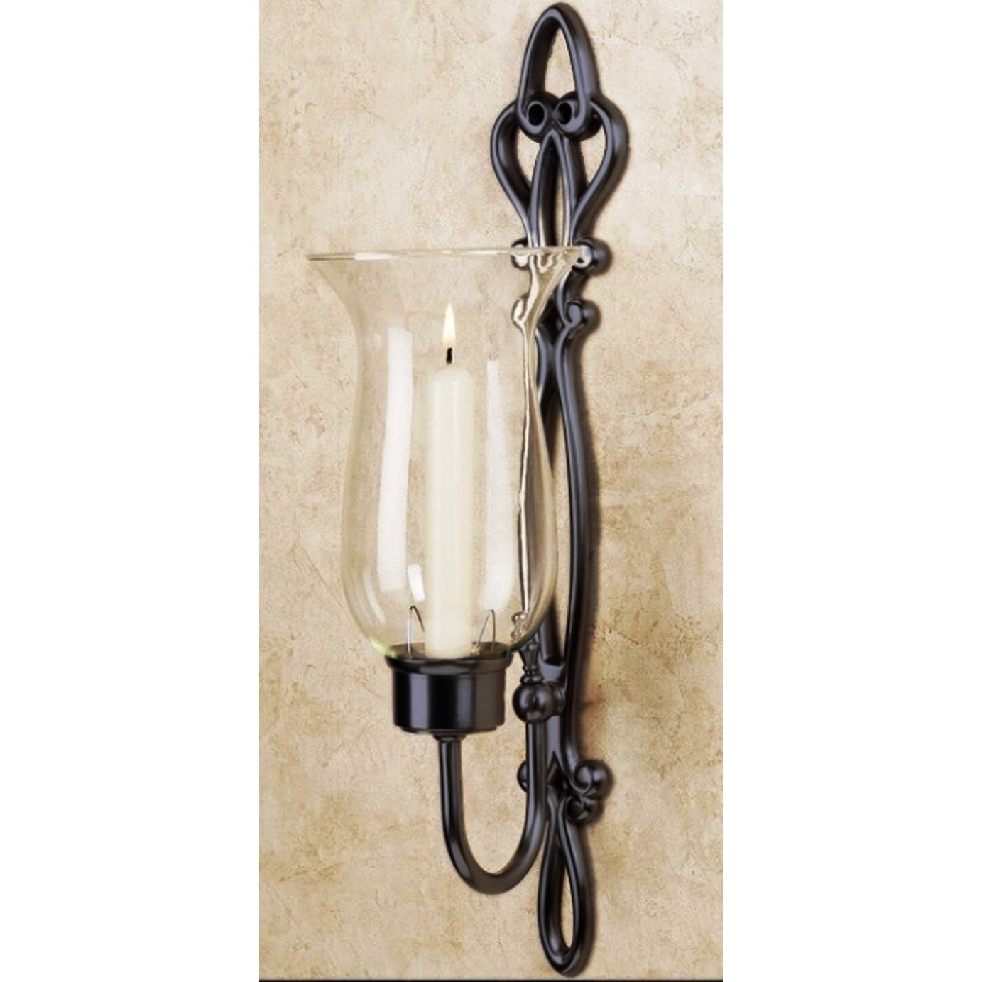 Slim Hurricane Sconce Dark BronZe