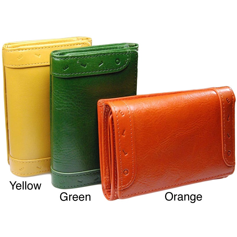 Castello Tri fold Italian Leather Wallet