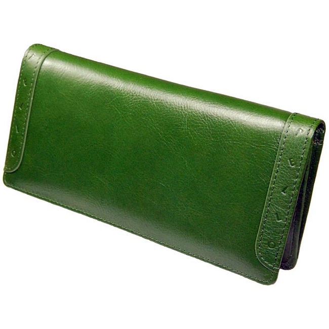 Castello Italian Leather Long Wallet