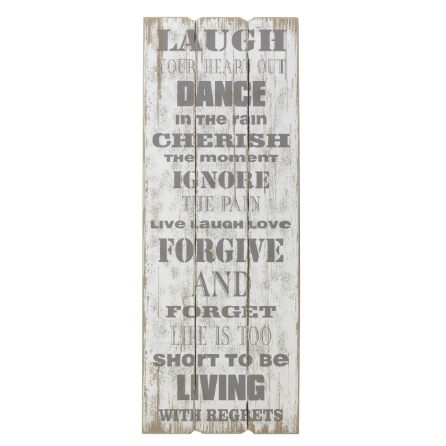 Elements 31.5x12 inch Dance Sentiment Plaque