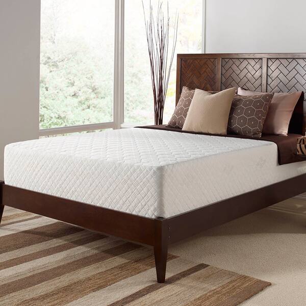 Shop Touch Of Comfort Deluxe 12 Inch Twin Size Memory Foam Mattress Overstock 8573031