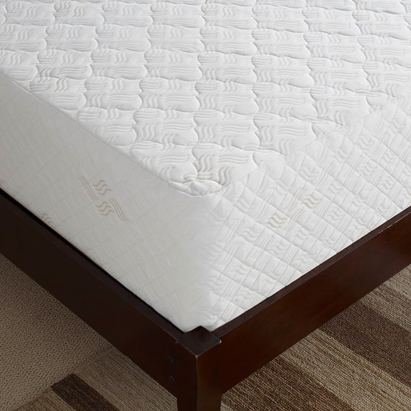 Shop Touch Of Comfort Deluxe 12 Inch King Size Memory Foam Mattress Overstock 8573374