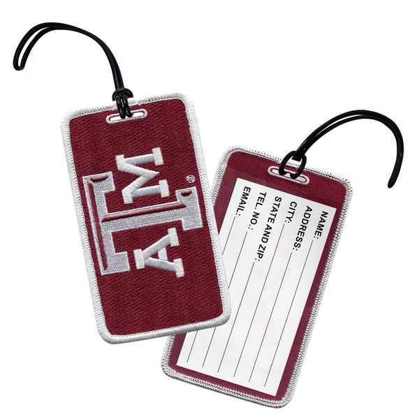 NCAA Texas A&M University Aggie Luggage Tag (Set of 3)