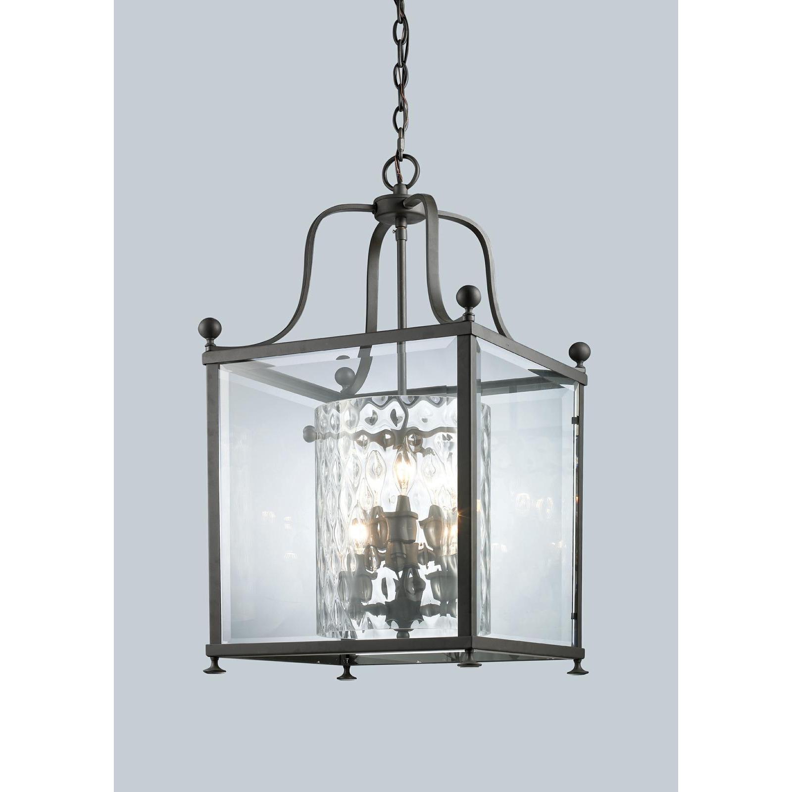 Z lite 6 light Bronze Pendant