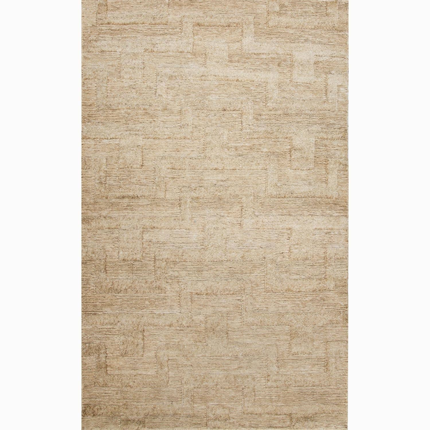 Hand made Ivory/ White Hemp Eco friendly Rug (2x3)