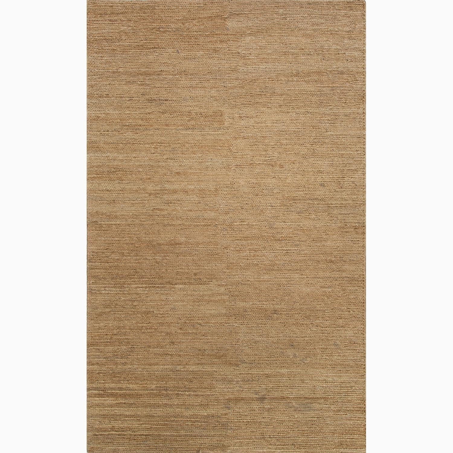 Handmade Taupe/ Tan Hemp Textured Eco friendly Rug (5 X 8)