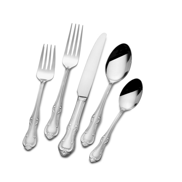 Wallace Lorelai 65-piece Silver Plate Flatware Set