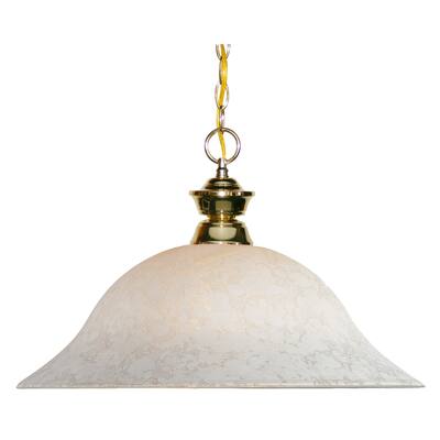 Avery Home Lighting 1-light Polished Brass Pendant