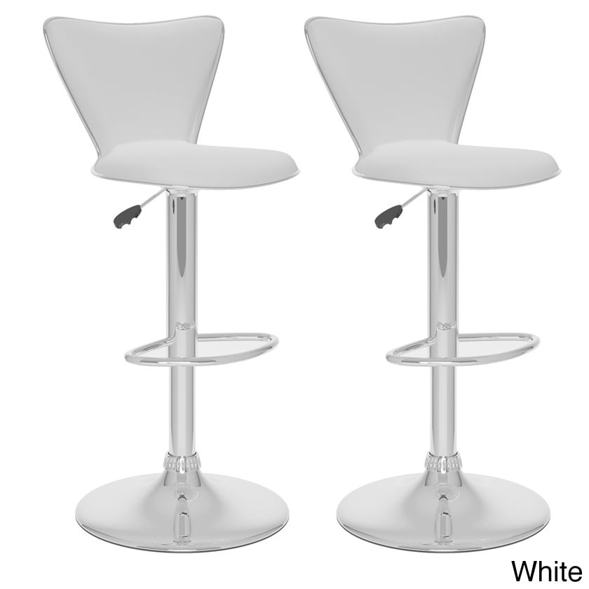 Corliving B 2x7 upd Tall Adjustable Bar Stool (set Of 2)