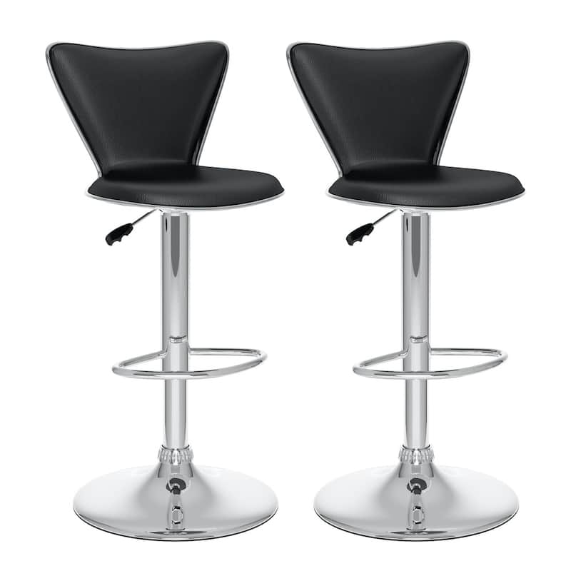 Swivel Adjustable Bar Stool (Set of 2)