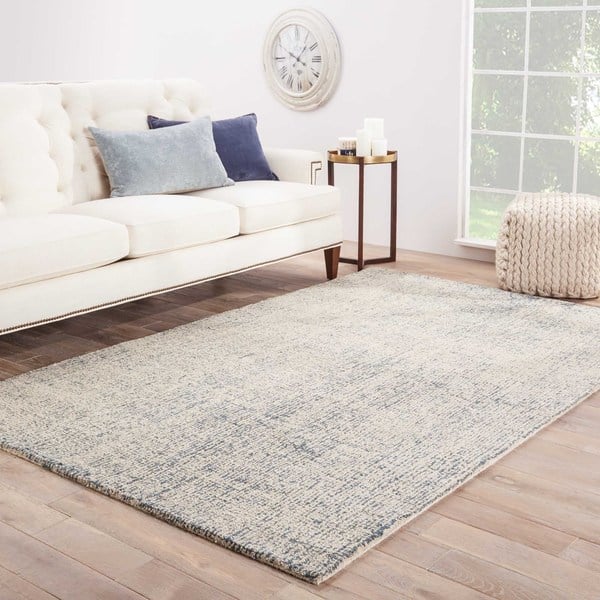 Richmond Handmade Abstract Teal Light Gray Area Rug 4 X 6 Abstract Teal Light Gray Area Rug
