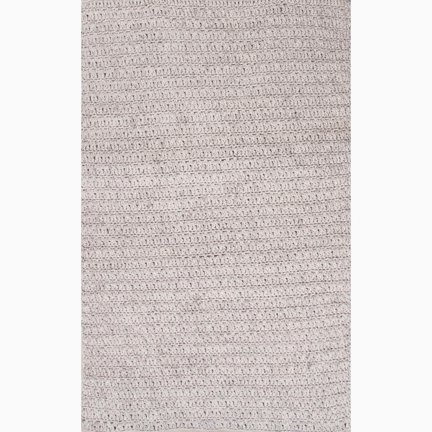 Handmade Gray Wool Te X Tured Rug (5 X 8)