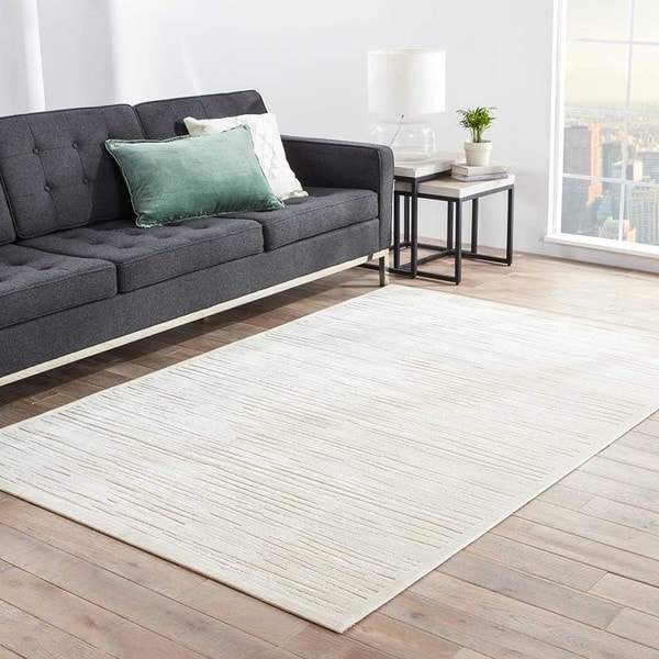 Raya Abstract Cream Area Rug (5' X 7'6") - 5 x 7.6