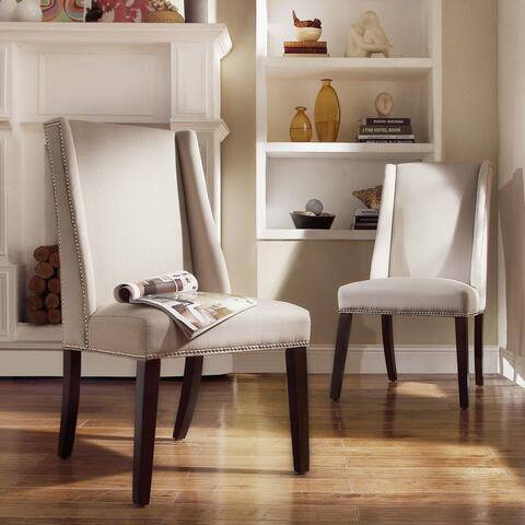 Geneva Wingback Hostess Chairs (Set of 2) by iNSPIRE Q Bold - Set of 2